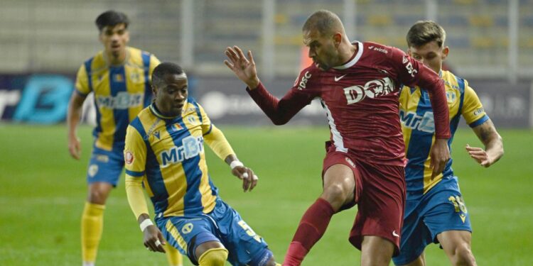 Petrolul Ploiești – CFR Cluj 1-0! Meciul suferinței încheie etapa a 13-a. Denis Radu a marcat pentru gazde