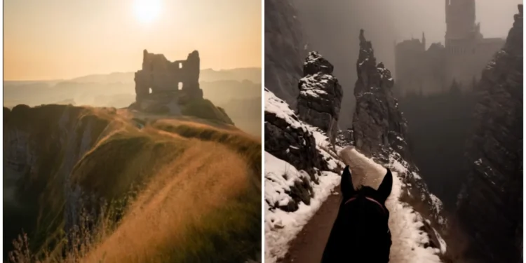 VIDEO Un ‘castel din Transilvania’