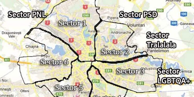 Ca să nu se supere niciun candidat, Bucureștiul va avea încă patru sectoare