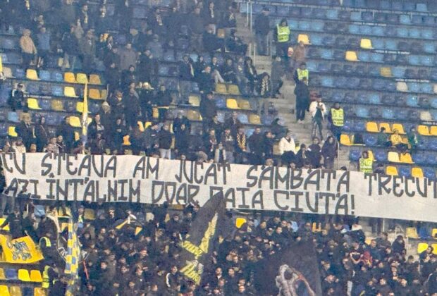„Azi întâlnim doar oaia ciută!” » Bannerul provocator apărut pe Arena Națională, la FCSB