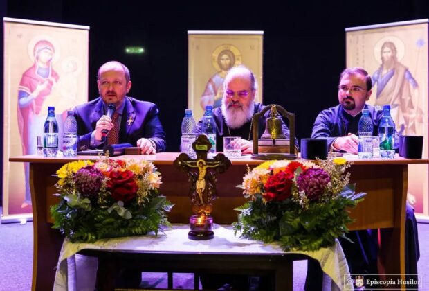 Scandal la o reuniune bisericească de la Huși. Un preot a vociferat împotriva lui Adrian Papahagi: „L-ai denigrat pe dl. Georgescu”/ „Un provocator georgist care nu s-a jenat de ierarhul care l-a hirotonit”