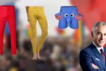 Georgescu, costum 100% patriotic la Alba Iulia: pantaloni roşii, izmene galbene şi chiloţi albaştri