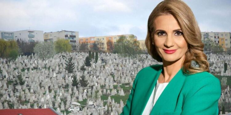 Asa da! Anca Alexandrescu promite ca va face un cimitir printre blocuri