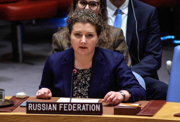 Rusia, aluzie ironică la SUA, în Consiliul de Securitate al ONU. Ce a spus reprezentanta Moscovei despre rezoluția adoptată miercuri