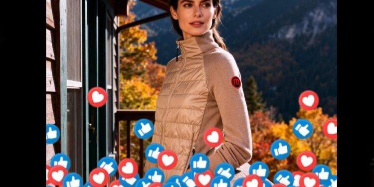 E atât de frig că o geacă are mai mulți followeri pe Instagram decât femeia care o poartă