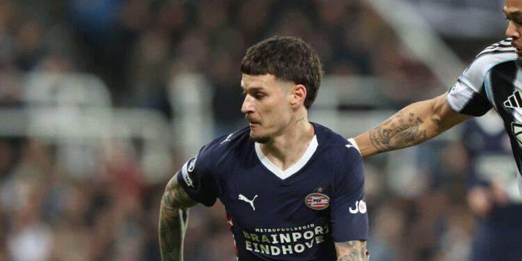 Nota primită de Dennis Man după ce PSV a fost demolată de Newcastle în UEFA Champions League