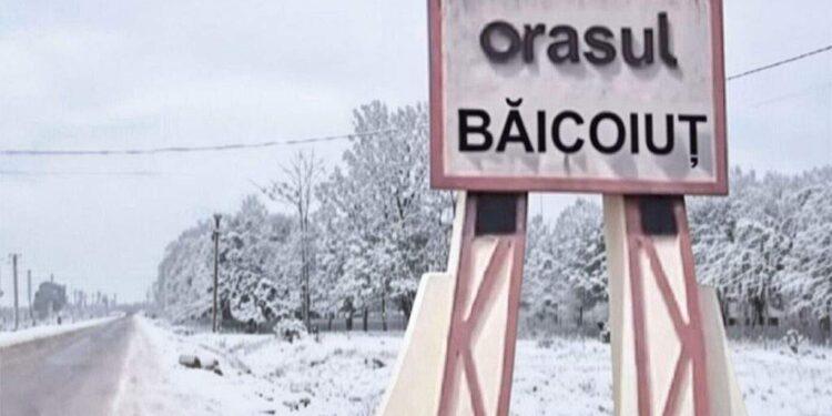 Din cauza gerului orașul Băicoi s-a strâns și acum se numește Băicoiuț