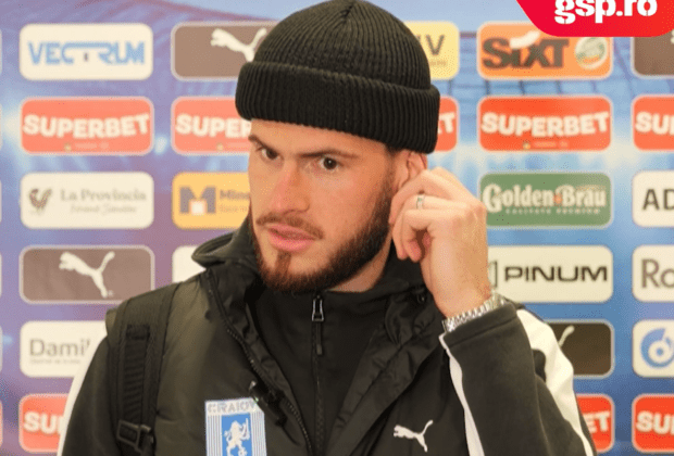 Tudor Băluță a criticat arbitrajul după meciul cu FC Botoșani: „Jocul ar trebui lăsat mai liber. Este sport de contact”
