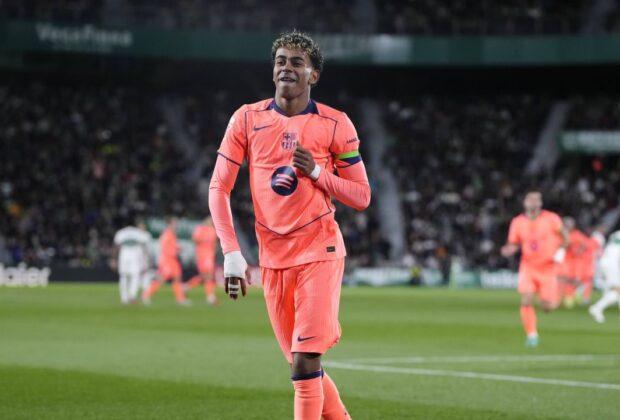 Barcelona s-a distrat cu Elche și va rămâne lider în La Liga! Lamine Yamal a făcut show din nou
