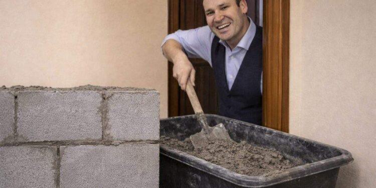 Previzibil! Negoiţă şi-a betonat uşa de la birou ca să nu poată intra DNA-ul