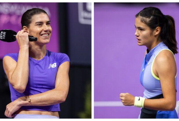 Ziua semifinalelor în Openul Transilvaniei (Pro Arena și VOYO): dueluri cu jucătoare ucrainene pentru Sorana Cîrstea și Emma Răducanu