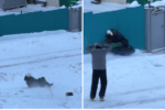 O influenceriță a ajuns la spital după ce s-a izbit de un gard cu un colac gonflabil