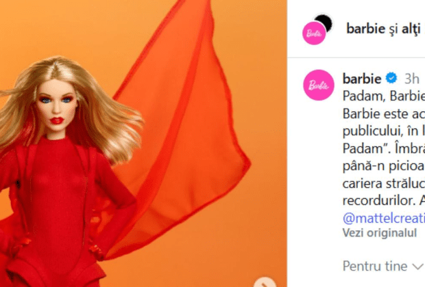 Mattel lansează o păpușă Barbie inspirată de Kylie Minogue