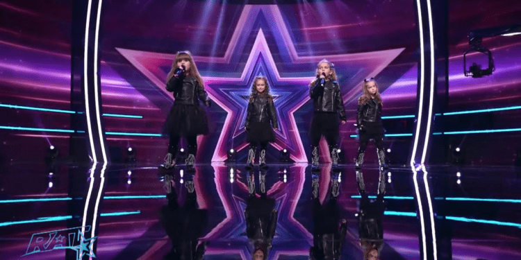 Un grup de fetițe a stârnit hohote de râs pe scena Românii au talent: „În zece ani vom cânta la Untold!”