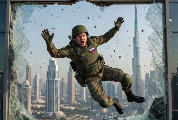 Rusia se implică în război. Un general rus s-a aruncat pe geam în Dubai