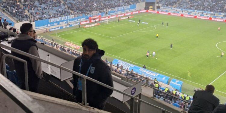 De unde a urmărit suspendatul Filipe Coelho meciul Universitatea Craiova -off