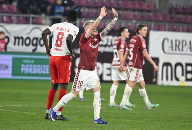 S-a schimbat liderul în Superligă! Cum arată play-off-ul după Rapid -2