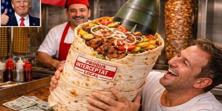 Turcii au interceptat o rachetă iraniană, au învelit-o în lipie și au vândut-o ca șaorma