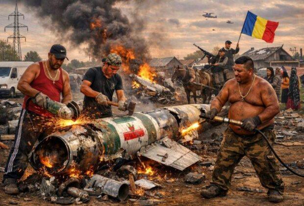Experții din Sintești au interceptat în aer o rachetă iraniană și au ars-o pentru metale