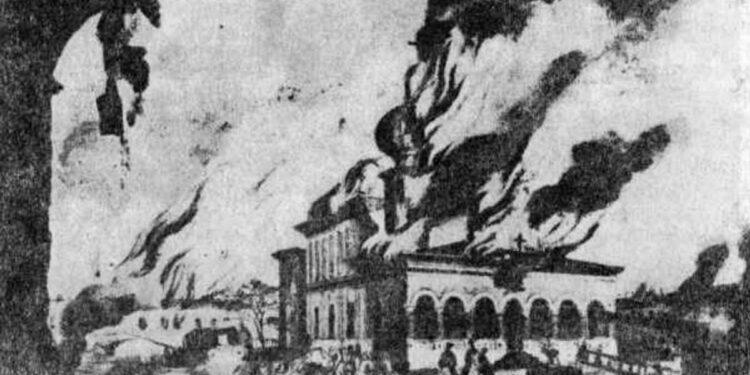 23 martie: 179 de ani de la incendiul care a distrus „cea mai populată și bogată parte a Bucureștiului”