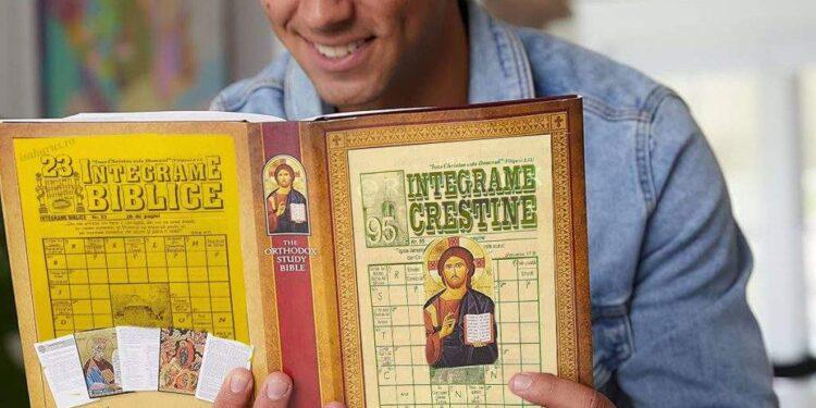 A apărut Biblia sub formă de integrame. Rezolvă toate cele 30.000 de versete!