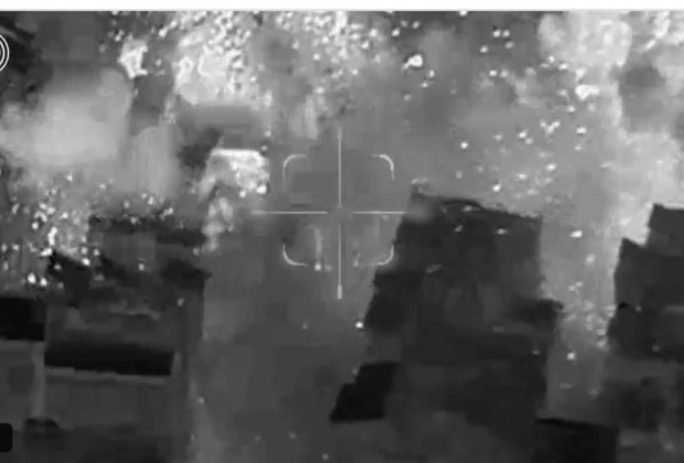 Momentul impresionant în care Israelul distruge sedii ale Hezbollah în Beirut / video