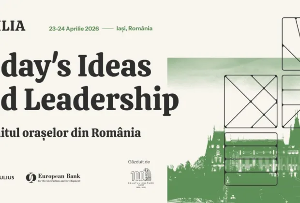 IULIUS lansează TILIA – Today’s Ideas and Leadership In Action (Summitul Orașelor din România), în parteneriat cu Banca Europeană pentru Reconstrucție și Dezvoltare (BERD)