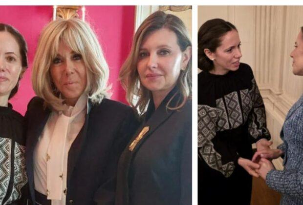 Mirabela Grădinaru, alături de primele doamne ale Franței și Ucrainei, într-o fotografie de la summitul din SUA