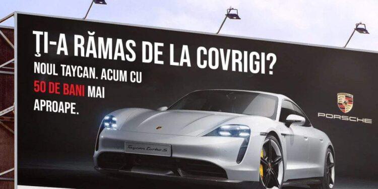 Inspirat de covrigii Luca, şi Porsche ieftineşte modelul Taycan cu 50 de bani