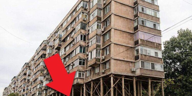 Risc de prăbuşire! Mii de blocuri din Bucureşti ar putea rămâne fără parter dacă pleacă păcănelele