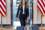 Melania Trump respinge „minciunile” privind o presupusă legătură cu Jeffrey Epstein