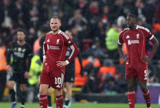 ACUM: Liverpool -0 | Plouă torențial pe Anfield