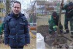 Negoiță a plantat un copac în Sectorul 3: Să aibă ce să taie și copiii mei!