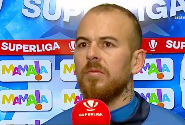 Denis Alibec s-a luat de toată lumea după eșecul cu FCSB! Nici colegii nu au scăpat: „Trebuie să fim bărbați!”