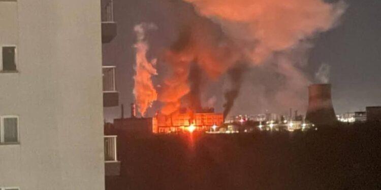 Incendiul de la CET Vest din Bucureşti. Cum a fost afectată furnizarea de energie