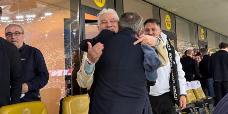 Gică Hagi, la prima apariție ca selecționer: a venit împreună cu noul „secund” al României