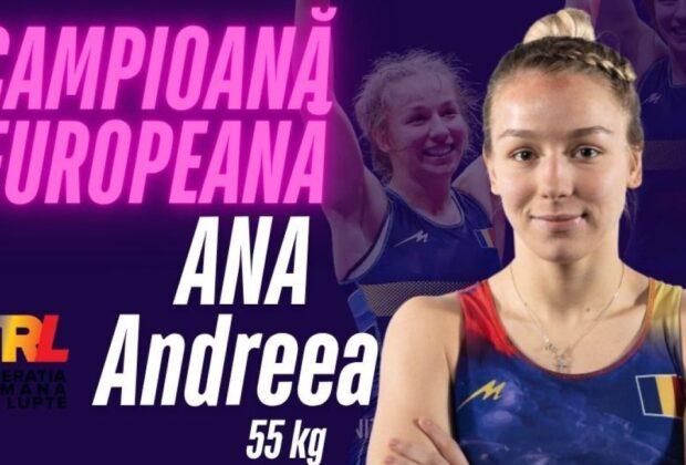 Ana Andreea Beatrice, campioană europeană la lupte pentru a patra oară! Victorie de senzație pentru stelistă