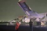 Un avion Swiss Air a anulat decolarea la aproape 200 km/h după ce i-a luat foc un motor, șase oameni au fost răniți