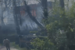 Incendiu de proporții: Ard 11 case în Rucăreni, comuna Soveja, din Vrancea VIDEO/ Incendiul s-a extins