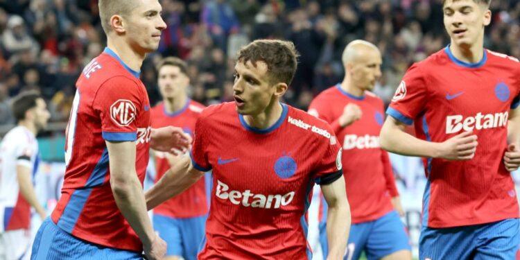 FCSB, un nou eșec în play-out-ul Superligii. Scor final cu Csikszereda