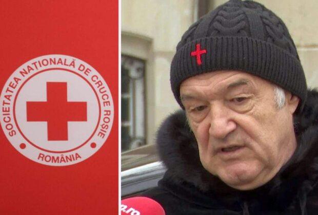 După Salvamont, Crucea Roşie atacă în instanţă şi căciula lui Becali pentru că îi foloseşte sigla