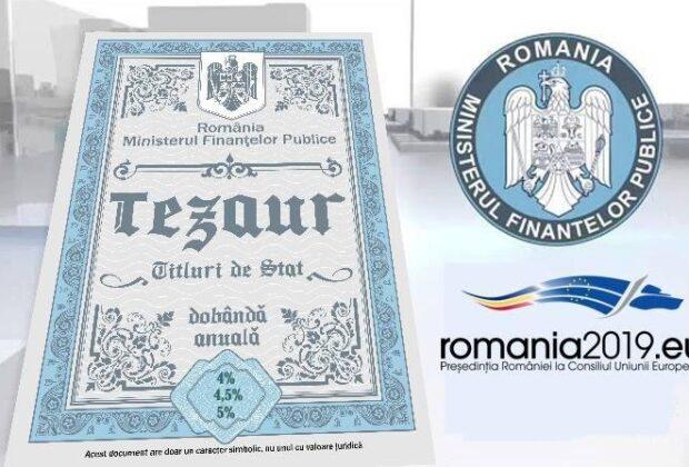 Finanțele lansează o nouă ediție TEZAUR. Care sunt dobânzile oferite