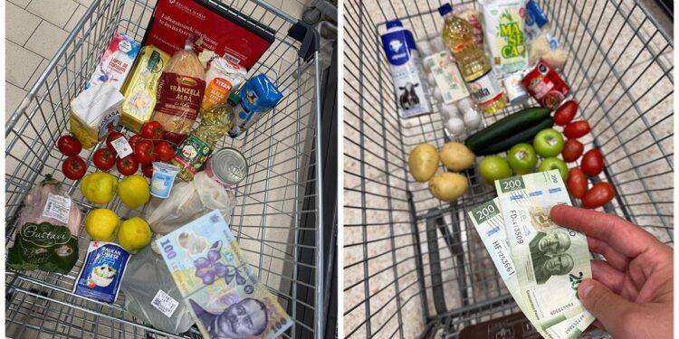 Șoc la supermarket în Mexic: ce cumperi cu 100 de lei la București vs 400 de pesos în CDMX